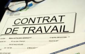 signer un contrat de travail